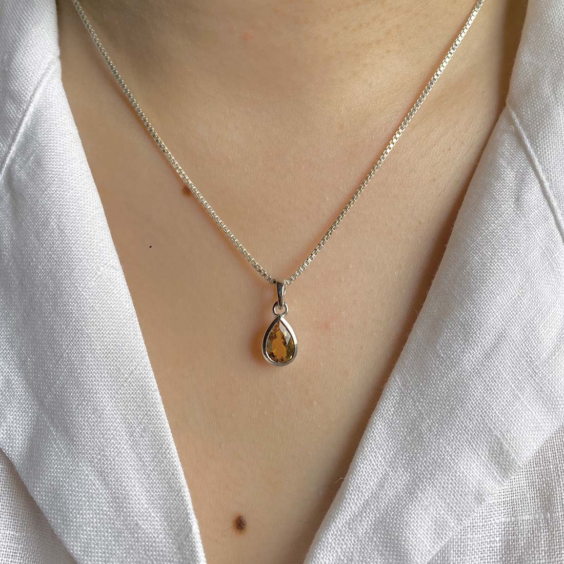 Citrine Pendant-(CIT-SP-956.)